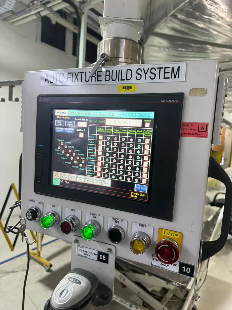 HMI workflow