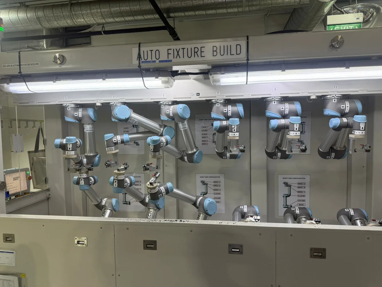 Existing machine arrangement