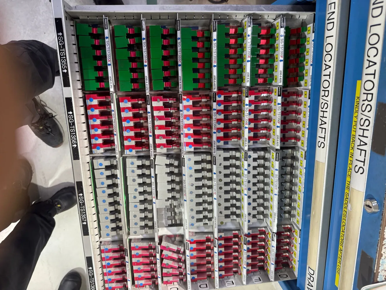 Tooling bank